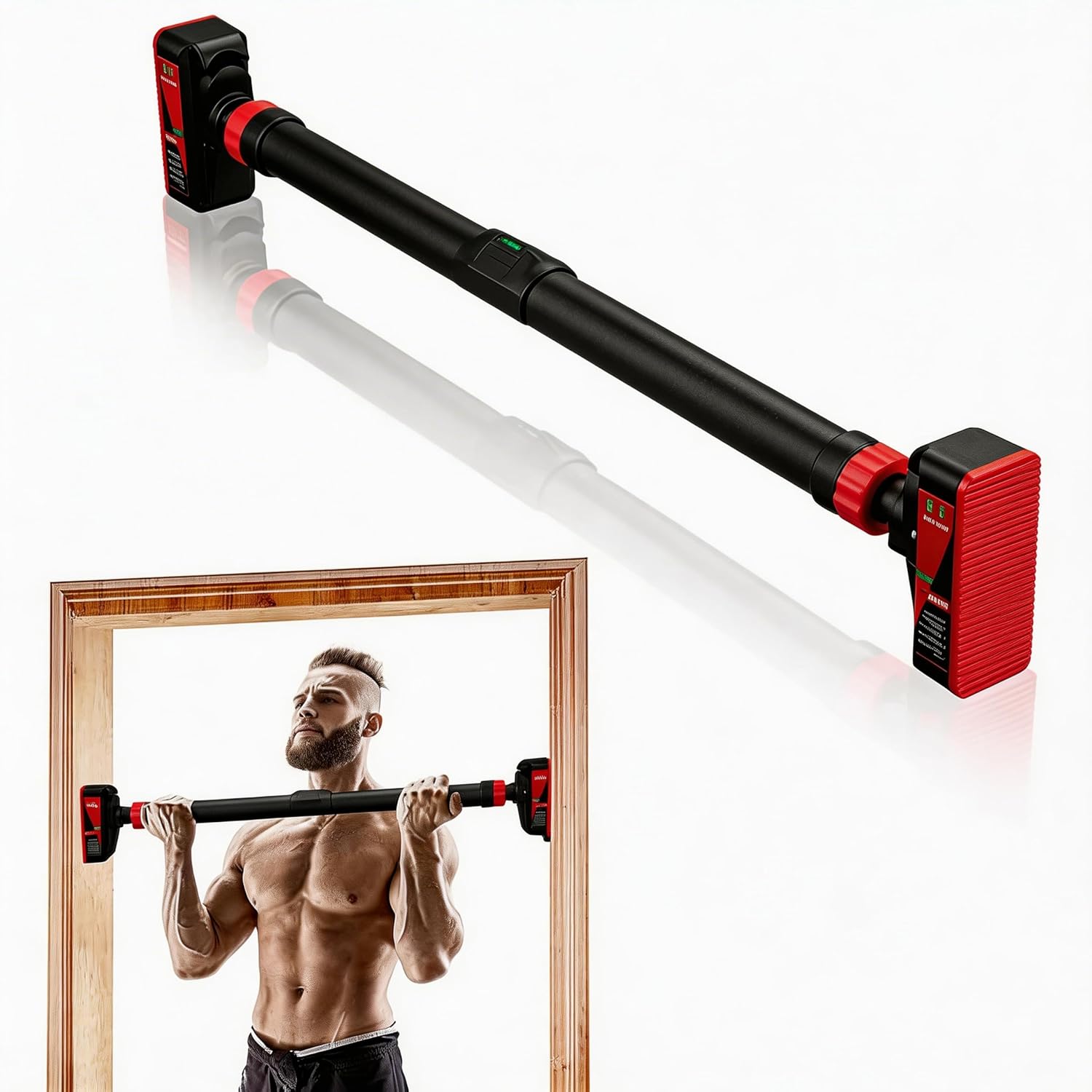 Pull Up Bar for Doorway, Frame - огляд і ціна Leg Home Gym Workout