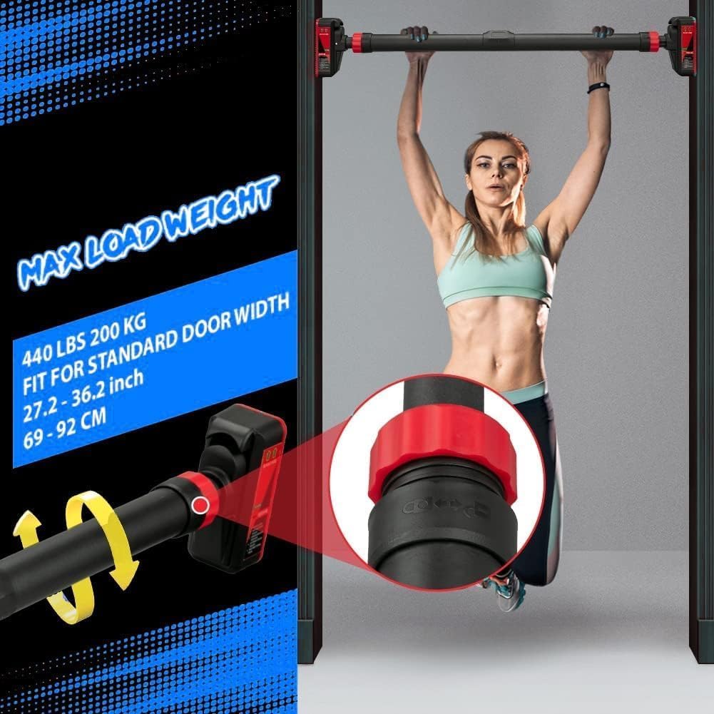 Pull Up Bar for Doorway, Frame - огляд і ціна Leg Home Gym Workout