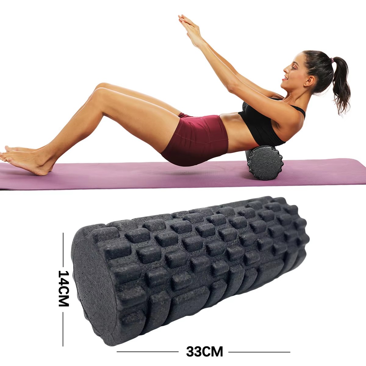 30/33cm Fitness Foam Roller Yo - огляд і ціна Home Gym Routine