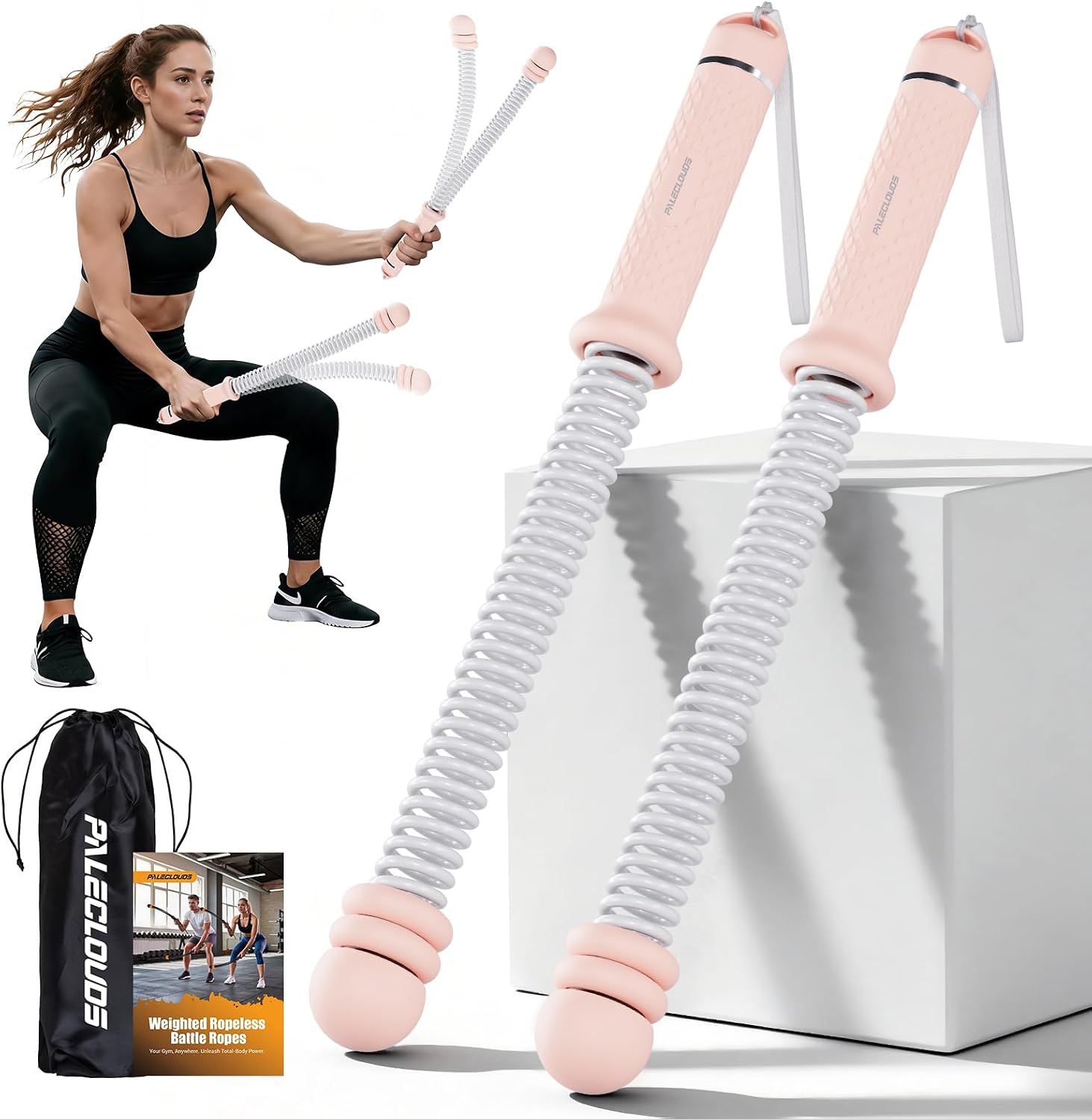 Portable Ropeless Battle Ropes - огляд і ціна Home Gym Portable
