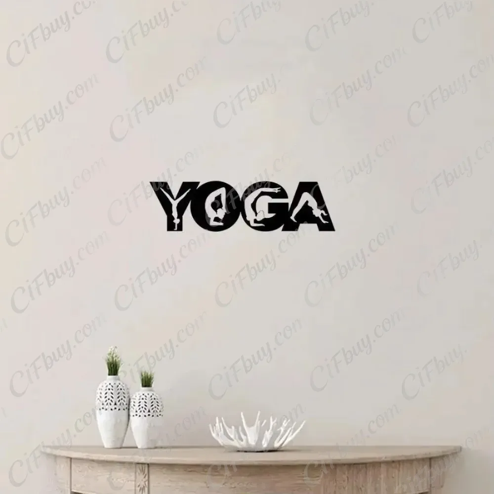 CIFBUY Yoga Poses Metal Wall A - огляд і ціна Home Gym Yoga