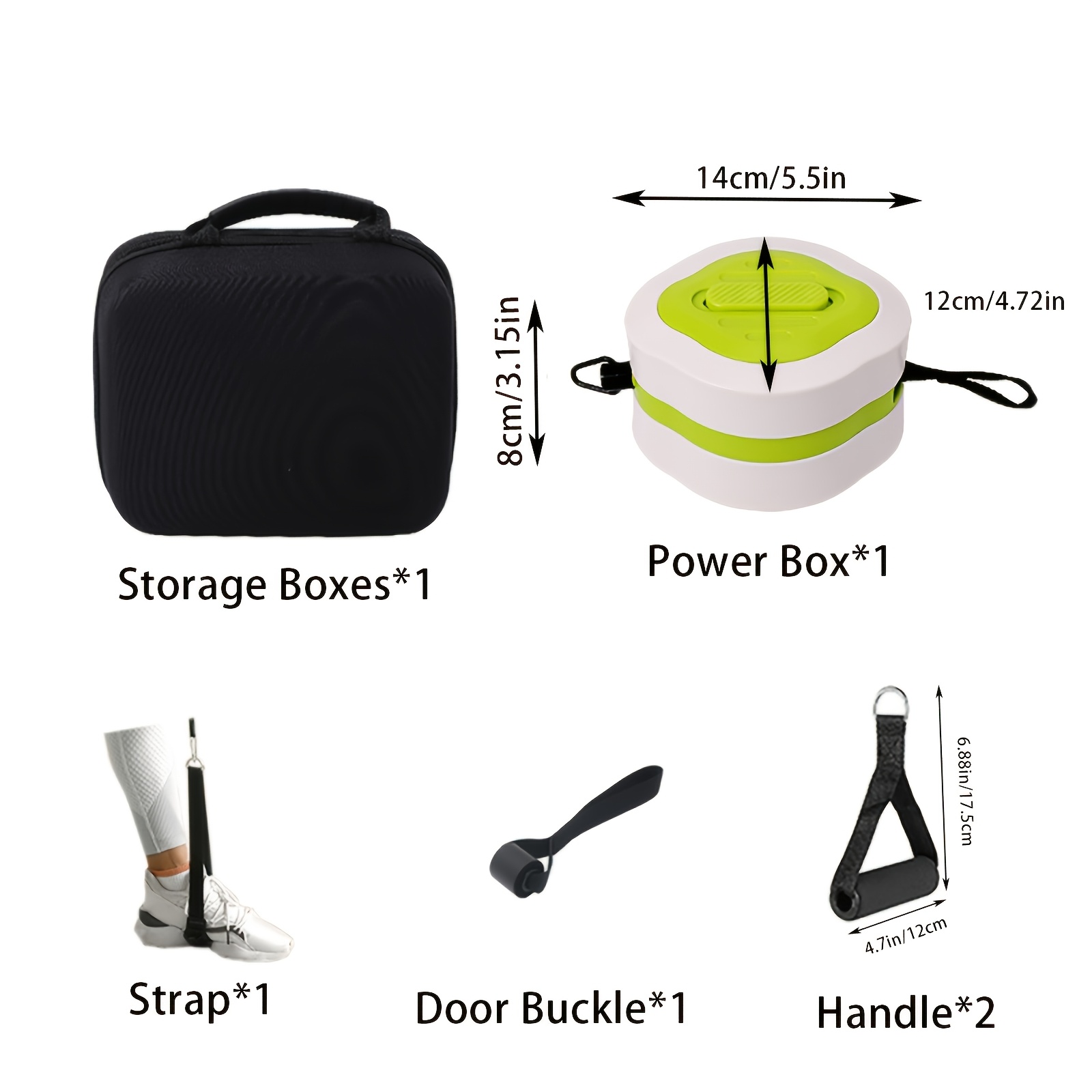 Portable Retractable Cable Tra - огляд і ціна Home Gym Equipment Set