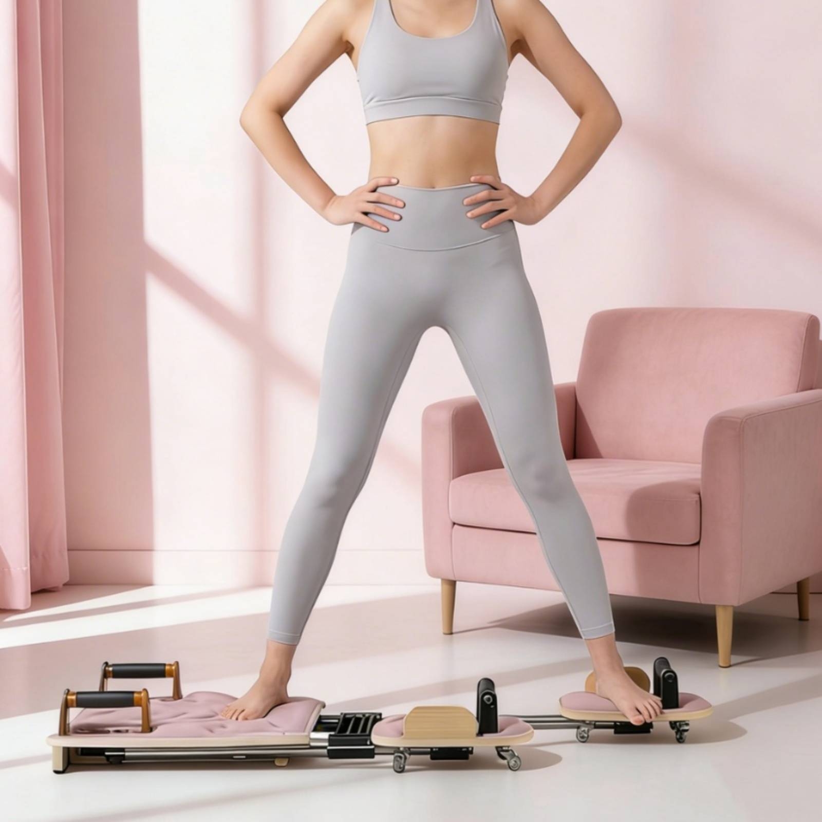 Pilates Reformer Core Bed Curv - огляд і ціна Home Gym Portable